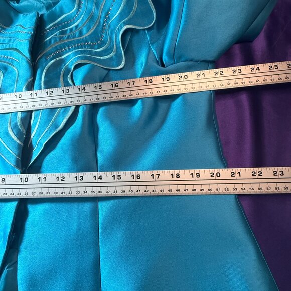 📌Tally Taylor Extravagant & Elegant for Special Occasion Penicl Skirt Suit - Picture 10 of 16